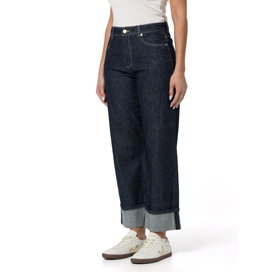 Jeans con risvolto Smmpoggio 'S Max Mara