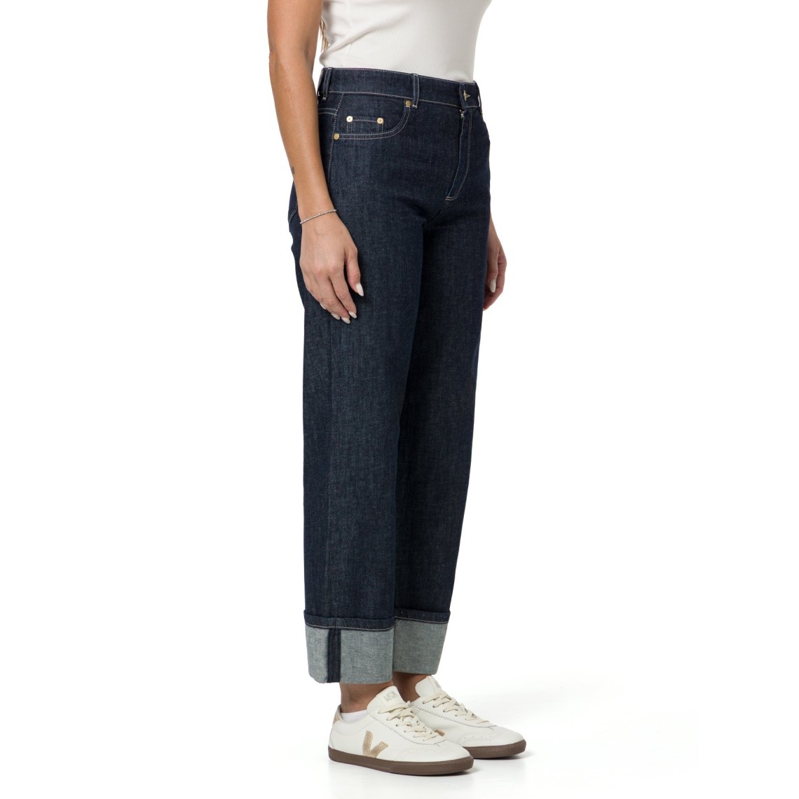 Jeans con risvolto Smmpoggio 'S Max Mara