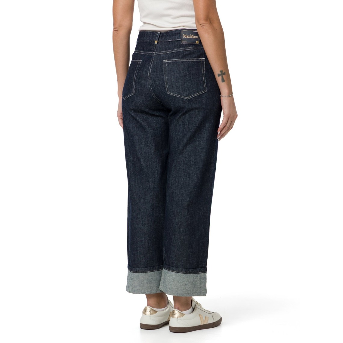 Jeans con risvolto Smmpoggio 'S Max Mara