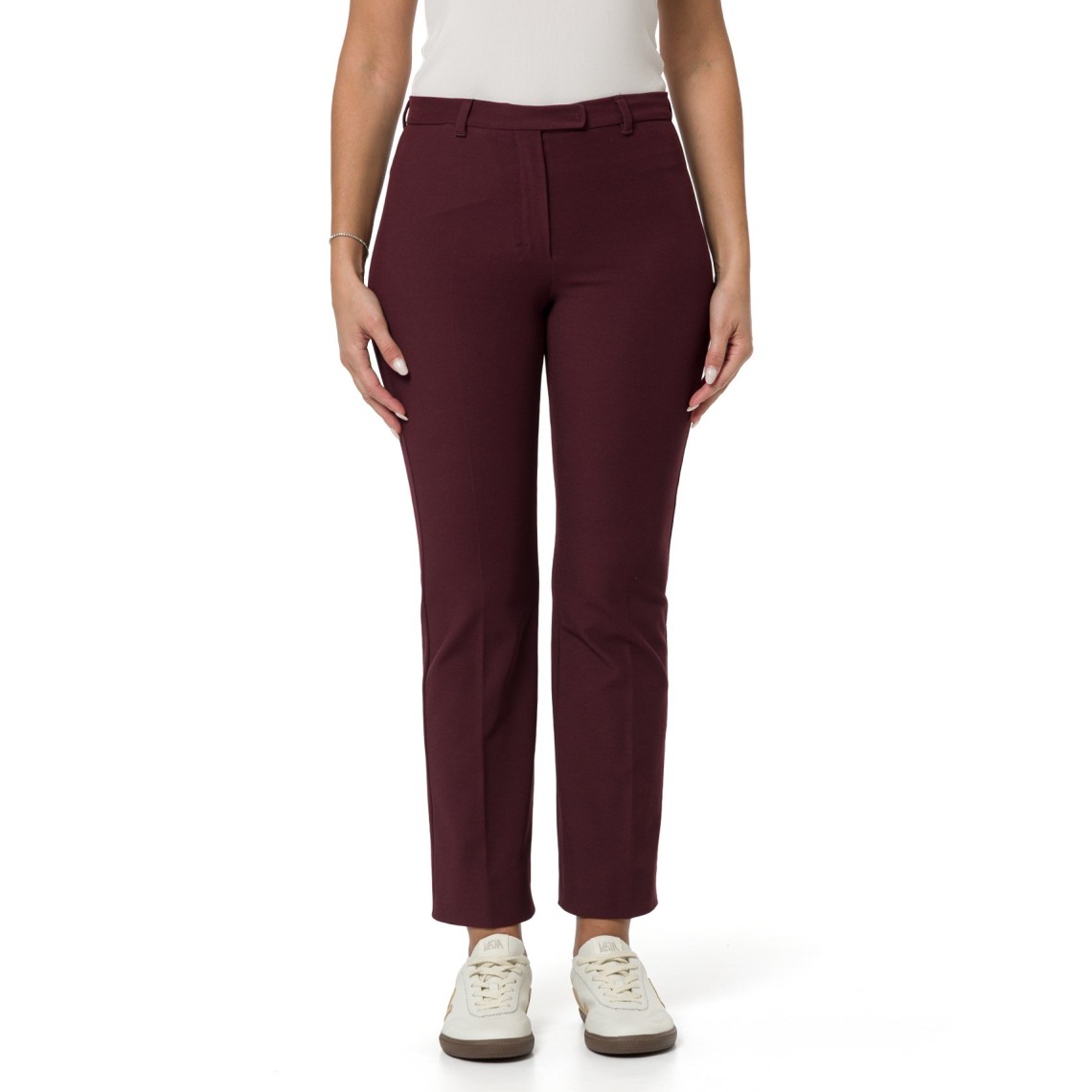 Pantalone in misto cotone stretch Umanita 'S Max Mara