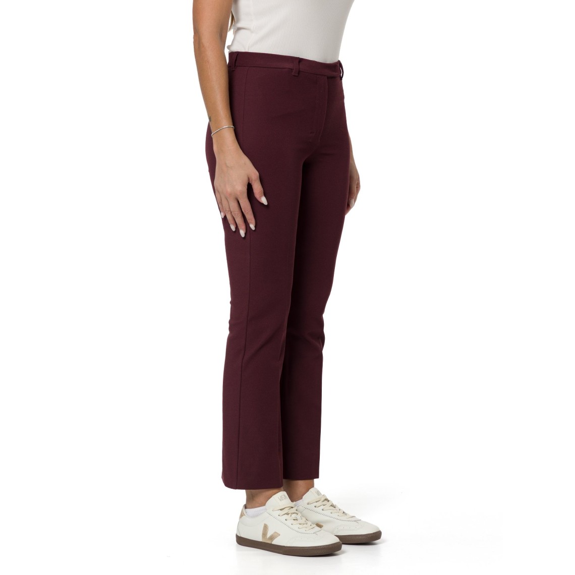 Pantalone in misto cotone stretch Umanita 'S Max Mara