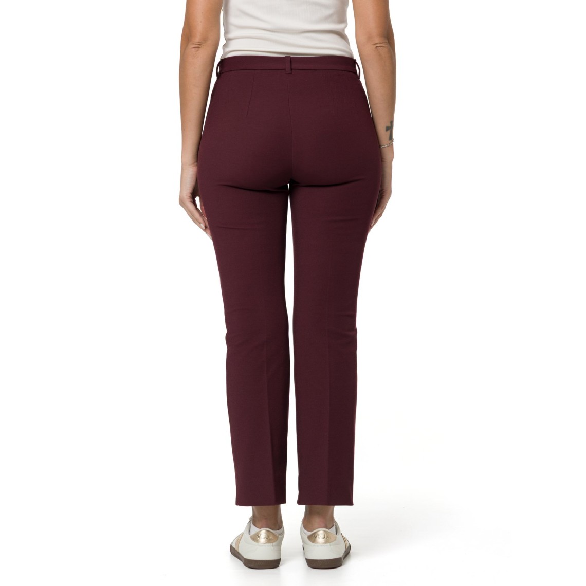 Pantalone in misto cotone stretch Umanita 'S Max Mara