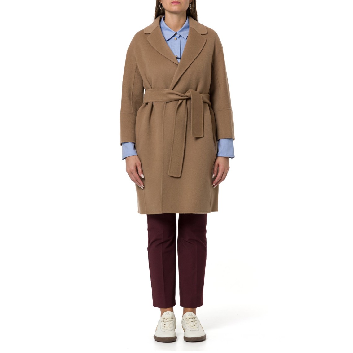 Cappotto corto in lana double Arona 'S Max Mara