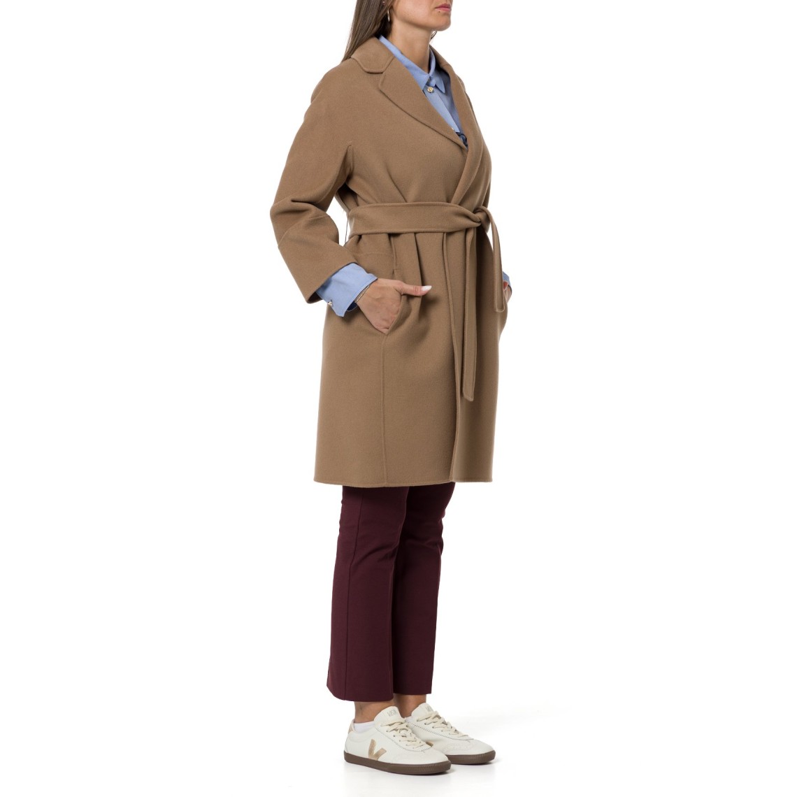 Cappotto corto in lana double Arona 'S Max Mara