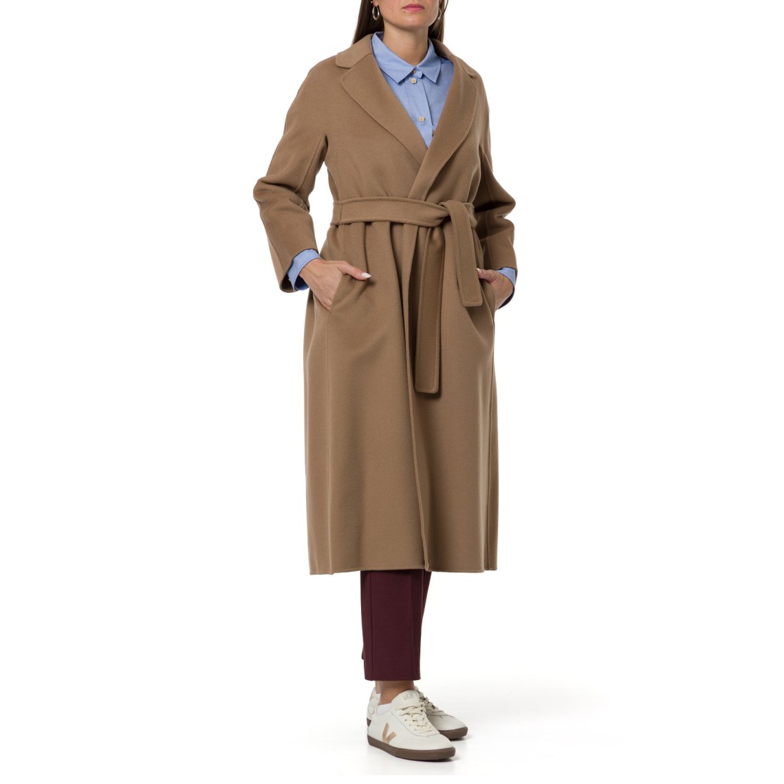 Cappotto midi in drap di lana Esturia 'S Max Mara