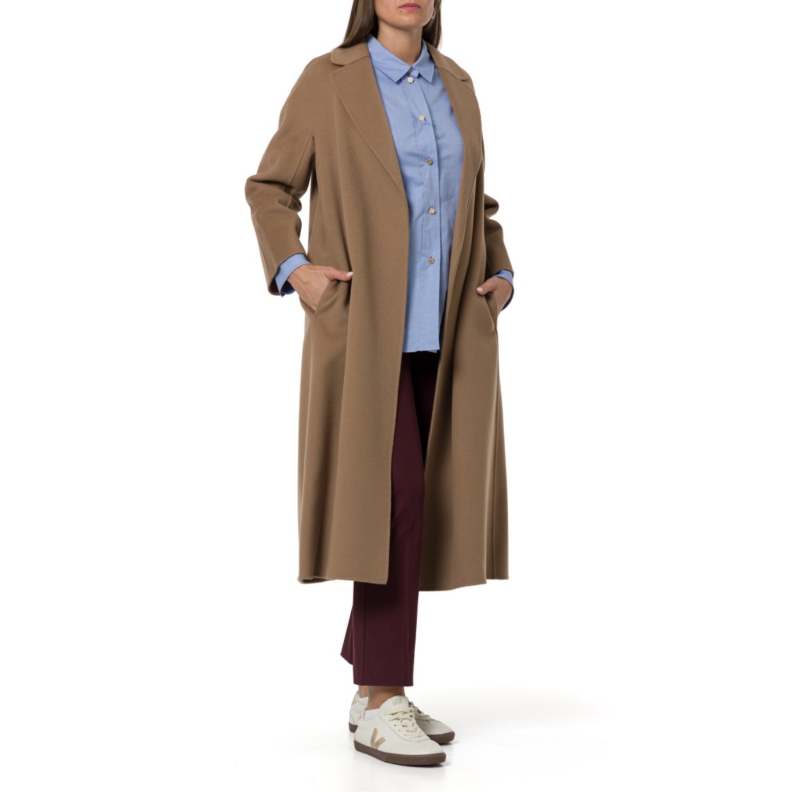 Cappotto midi in drap di lana Esturia 'S Max Mara