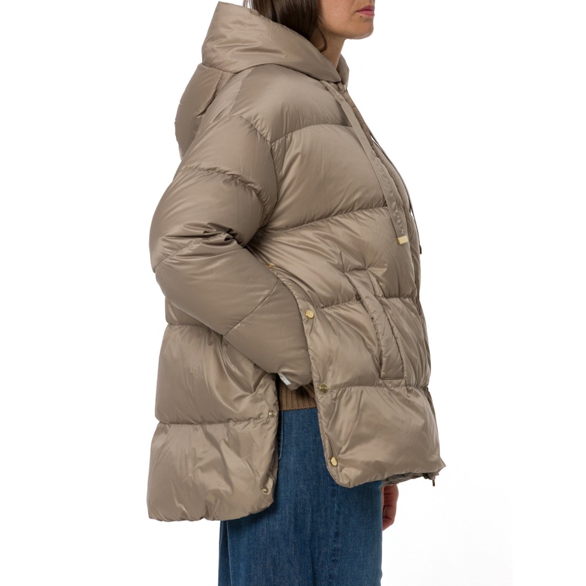 Imbottito corto ampio in tela antigoccia Mtcnerine Max Mara The Cube