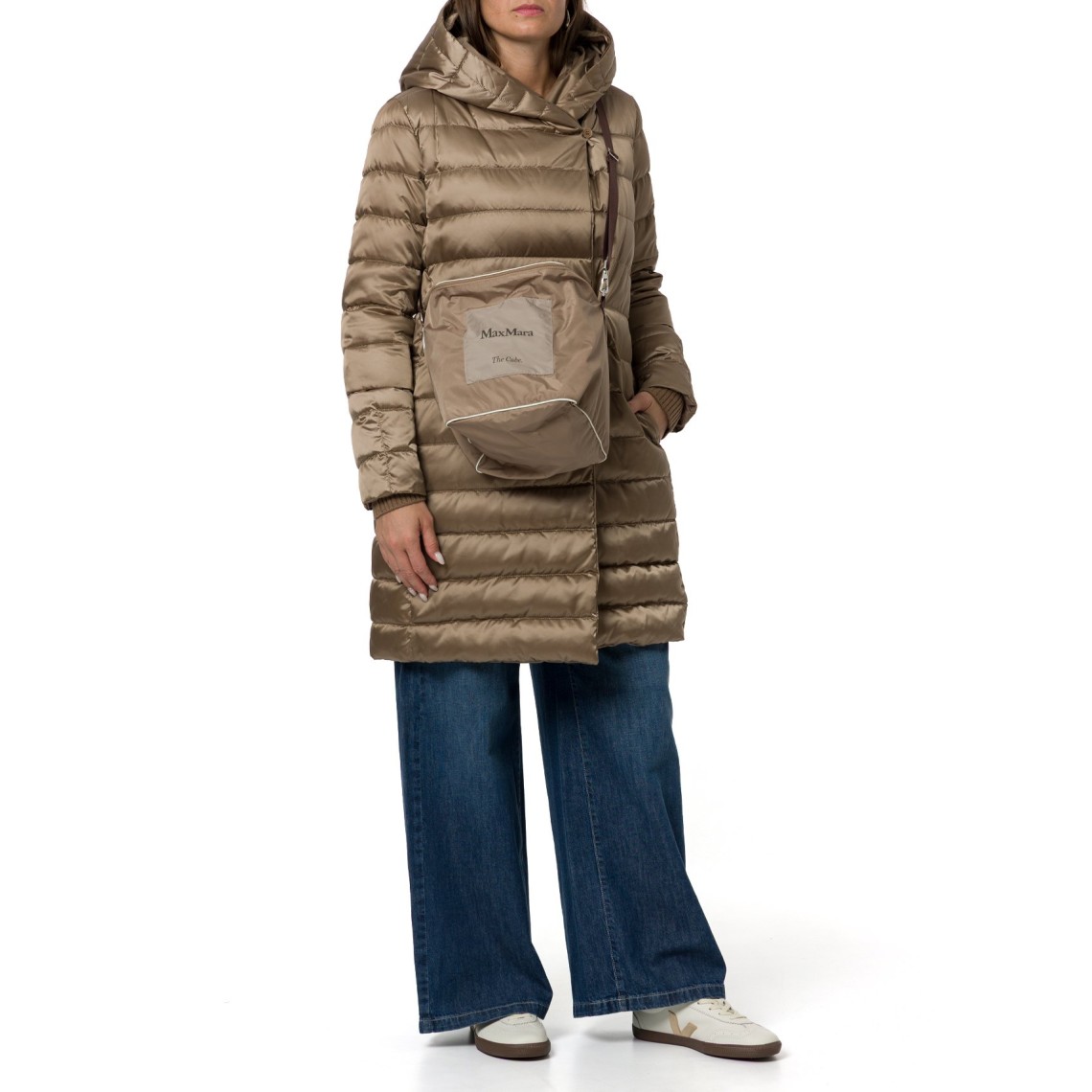 Piumino reversibile in raso antigoccia Novef Max Mara The Cube