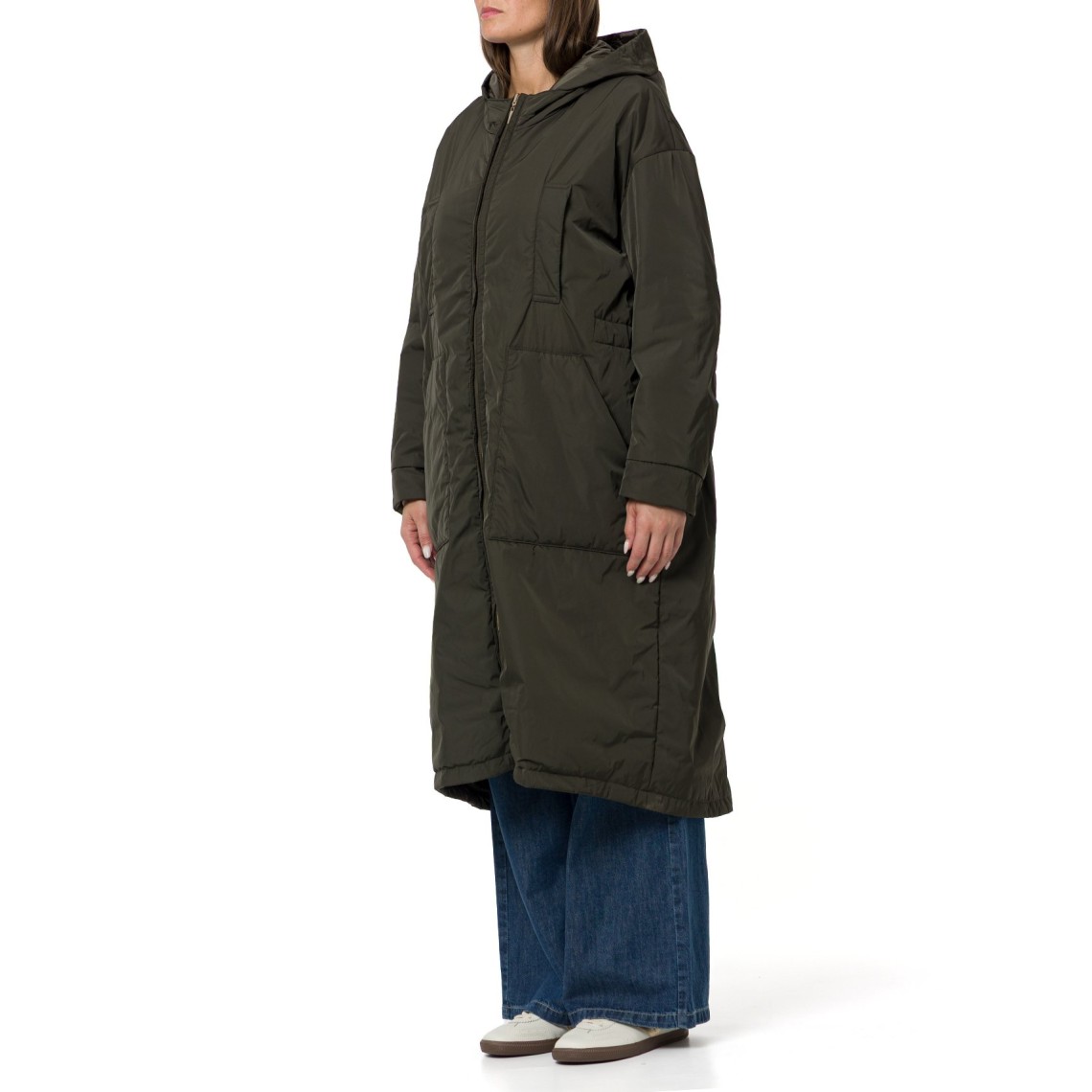 Parka imbottito reversibile lungo in radzmir e tela antigoccia Mtcbosco Max Mara The Cube
