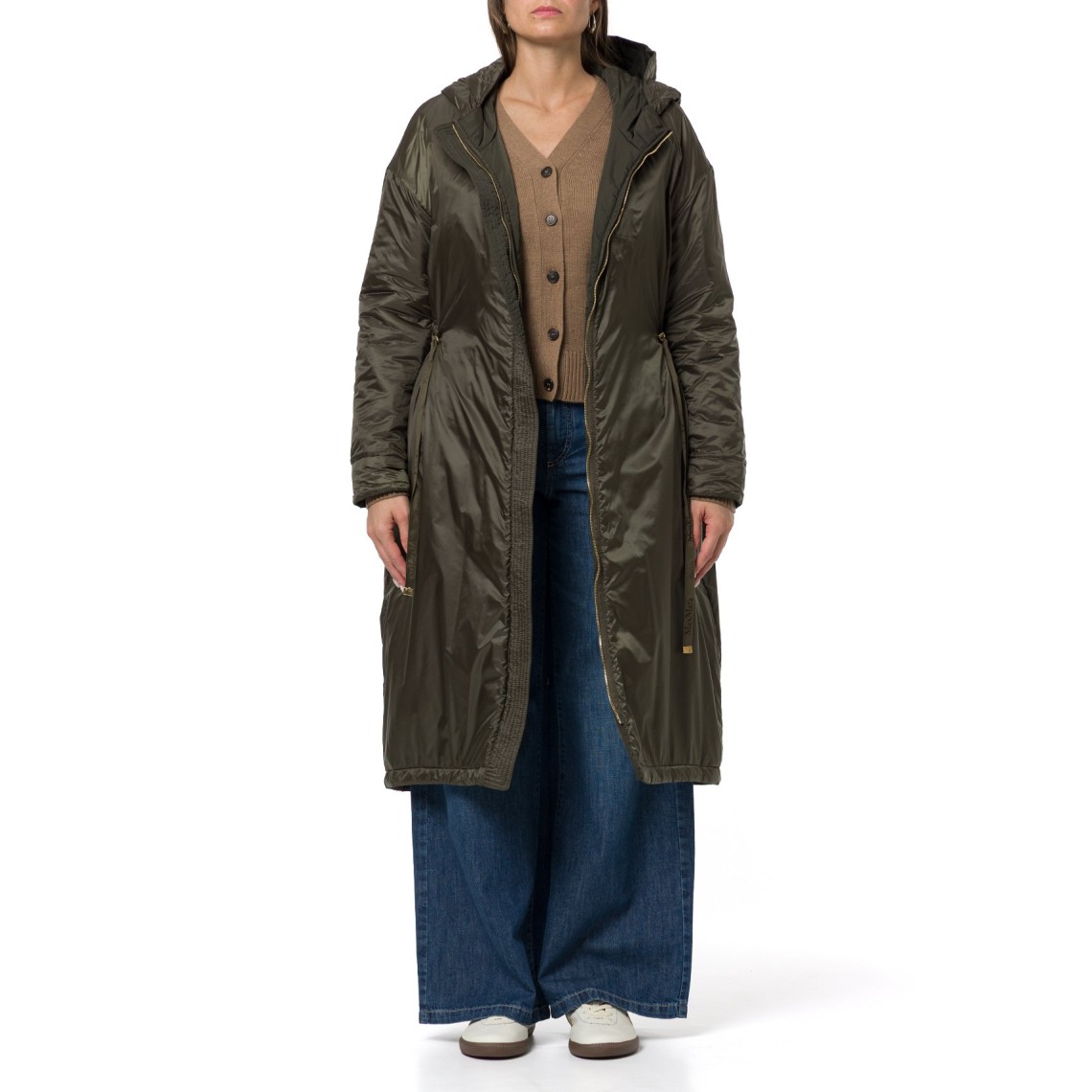 Parka imbottito reversibile lungo in radzmir e tela antigoccia Mtcbosco Max Mara The Cube