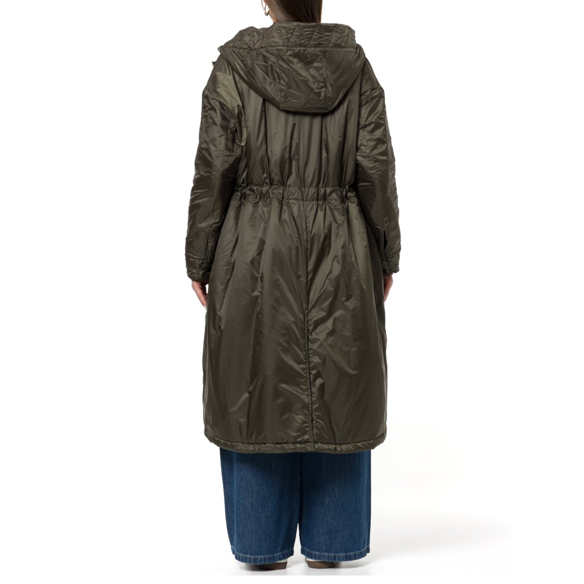 Parka imbottito reversibile lungo in radzmir e tela antigoccia Mtcbosco Max Mara The Cube