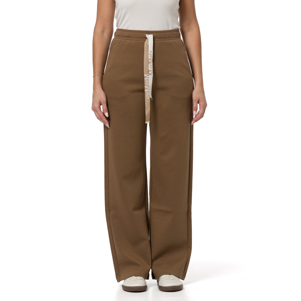 Pantalone ampio in jersey double Smmbali 'S Max Mara