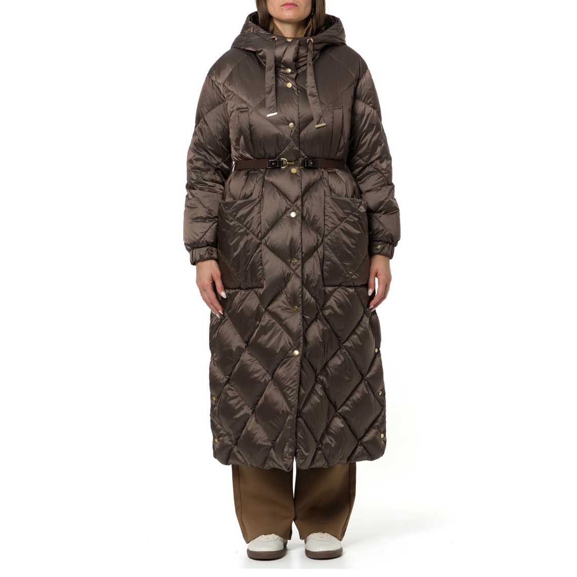 Imbottito lungo in tela trapuntata antigoccia Mtcabete Max Mara The Cube