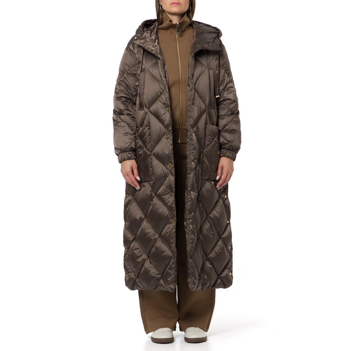 Imbottito lungo in tela trapuntata antigoccia Mtcabete Max Mara The Cube