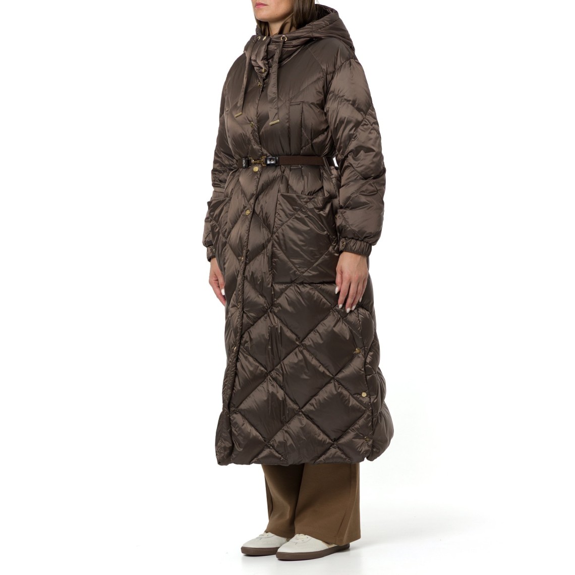 Imbottito lungo in tela trapuntata antigoccia Mtcabete Max Mara The Cube