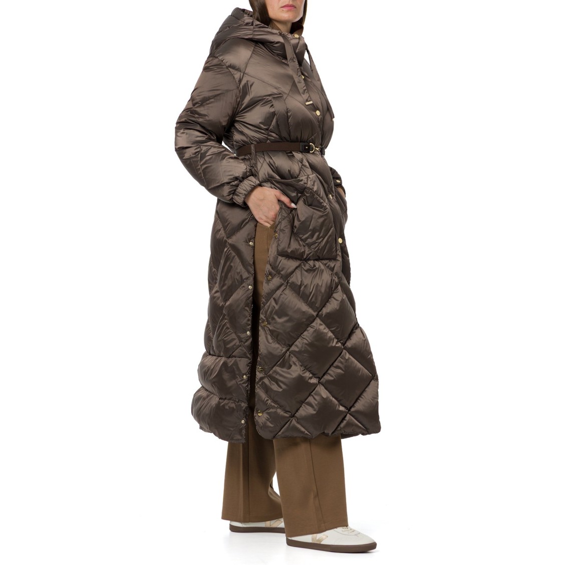 Imbottito lungo in tela trapuntata antigoccia Mtcabete Max Mara The Cube