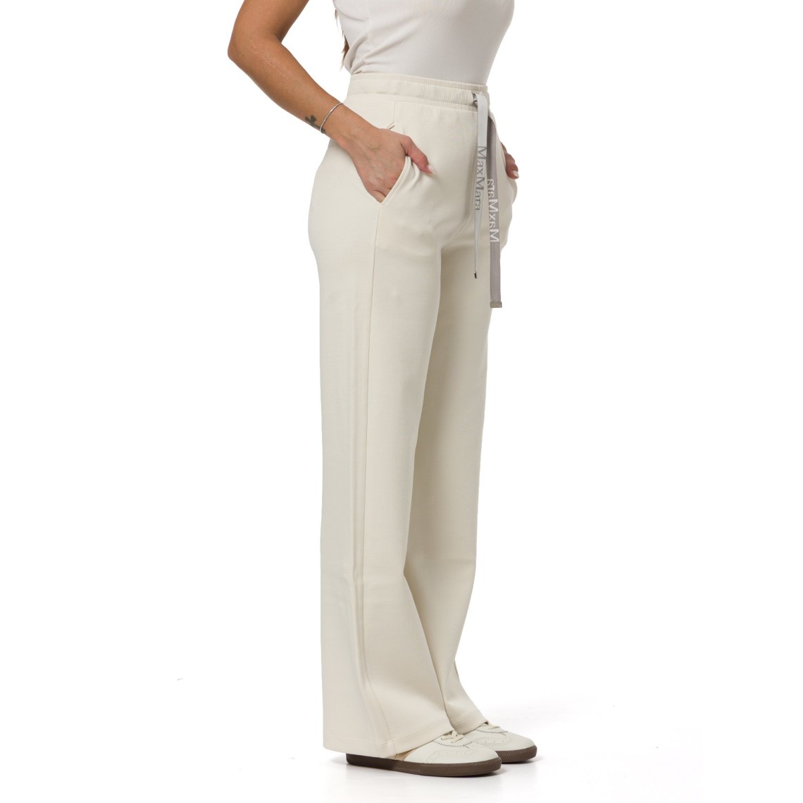 Pantalone ampio in jersey double Smmbali 'S Max Mara