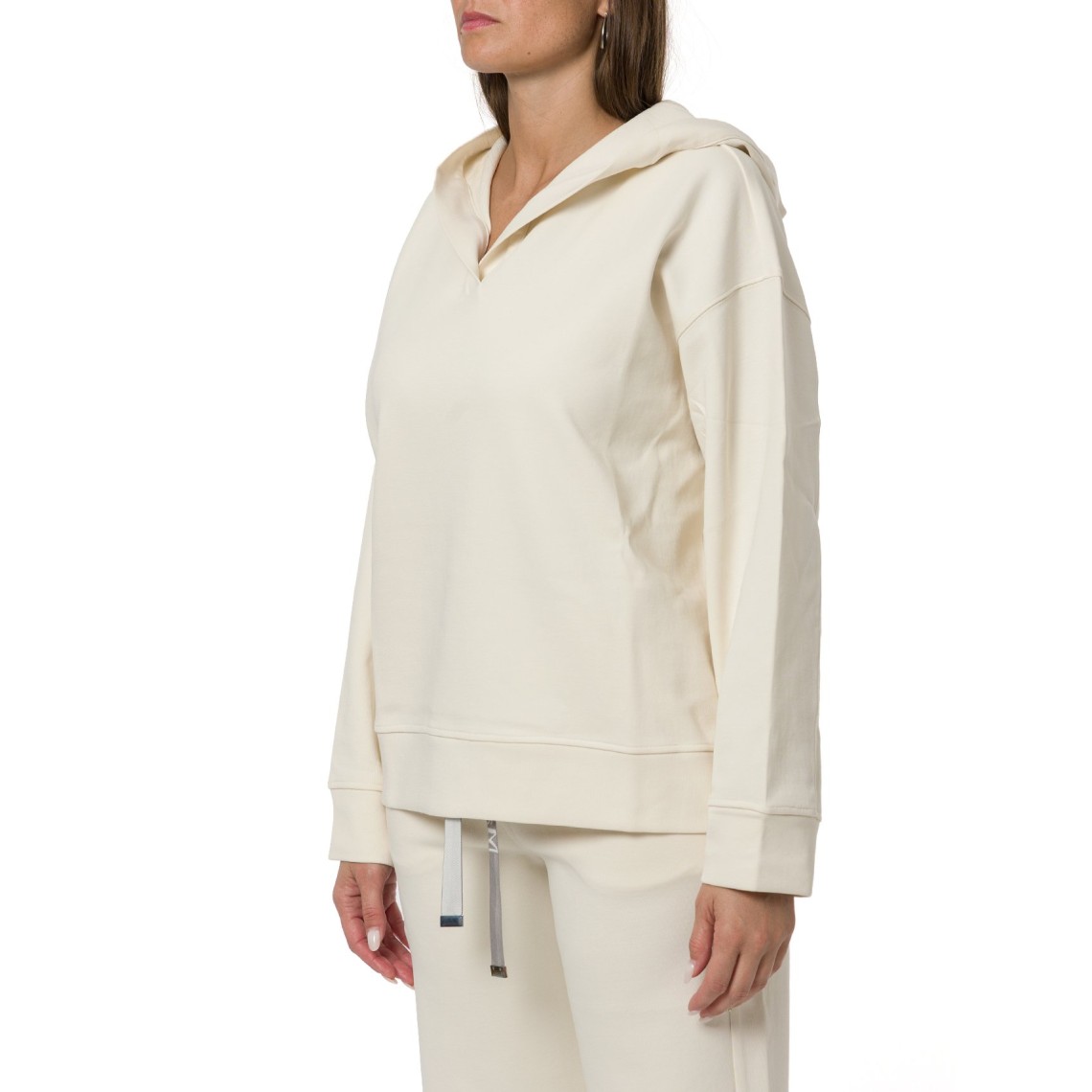 Felpa con cappuccio in jersey tecnico Smmbuona 'S Max Mara