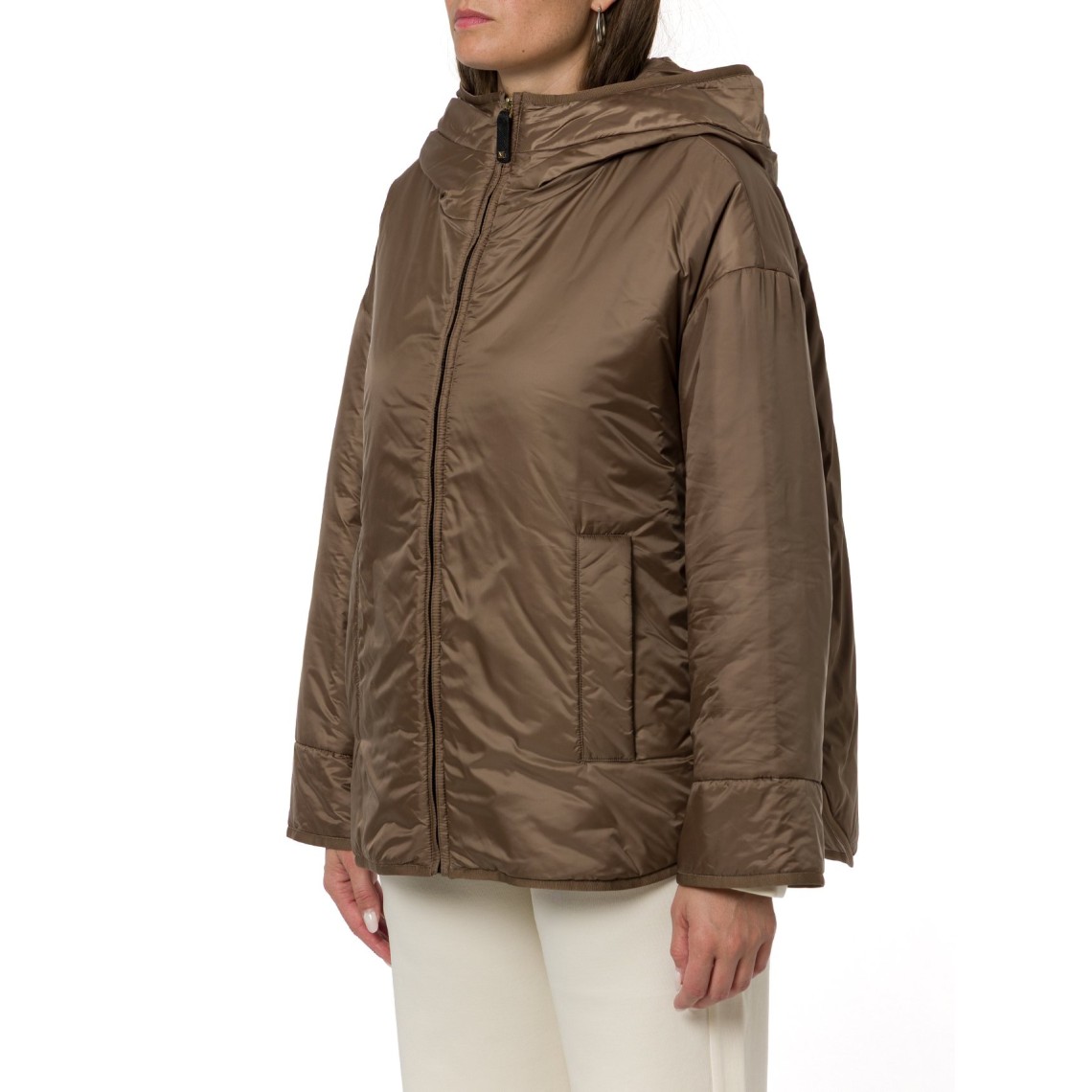 Giacca imbottita over in tela antigoccia Mtccleo Max Mara The Cube