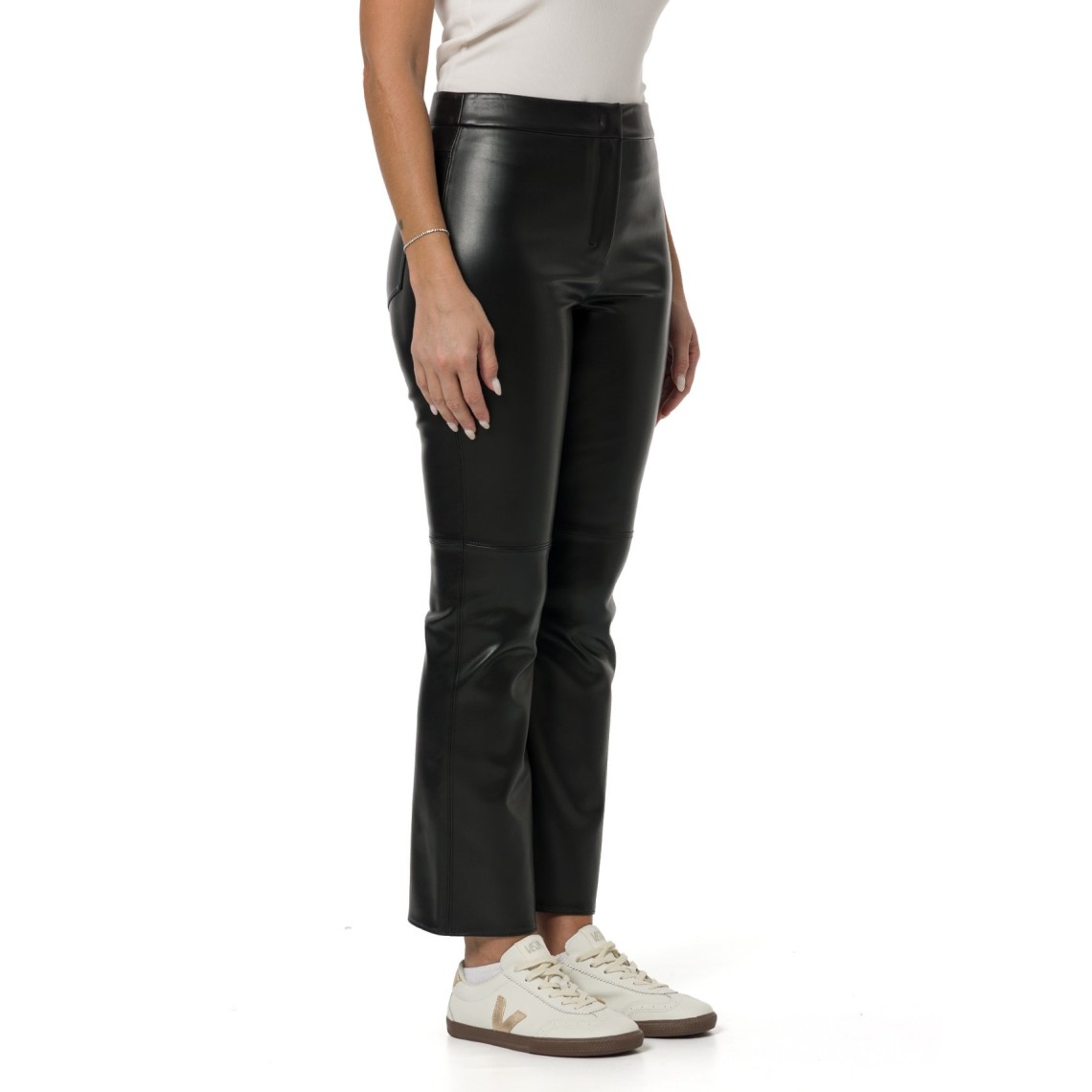 Pantalone slim fit in jersey spalmato Smmsublime 'S Max Mara