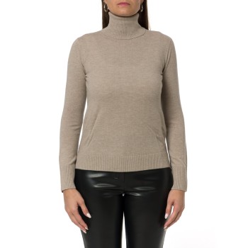 Dolcevita in lana con toppe logate Smmallegra 'S Max Mara