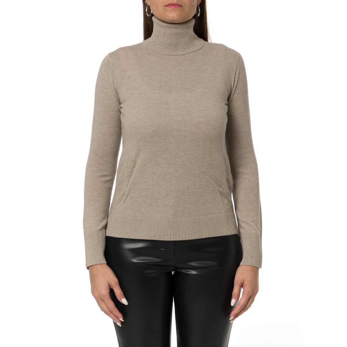 Dolcevita in lana con toppe logate Smmallegra 'S Max Mara