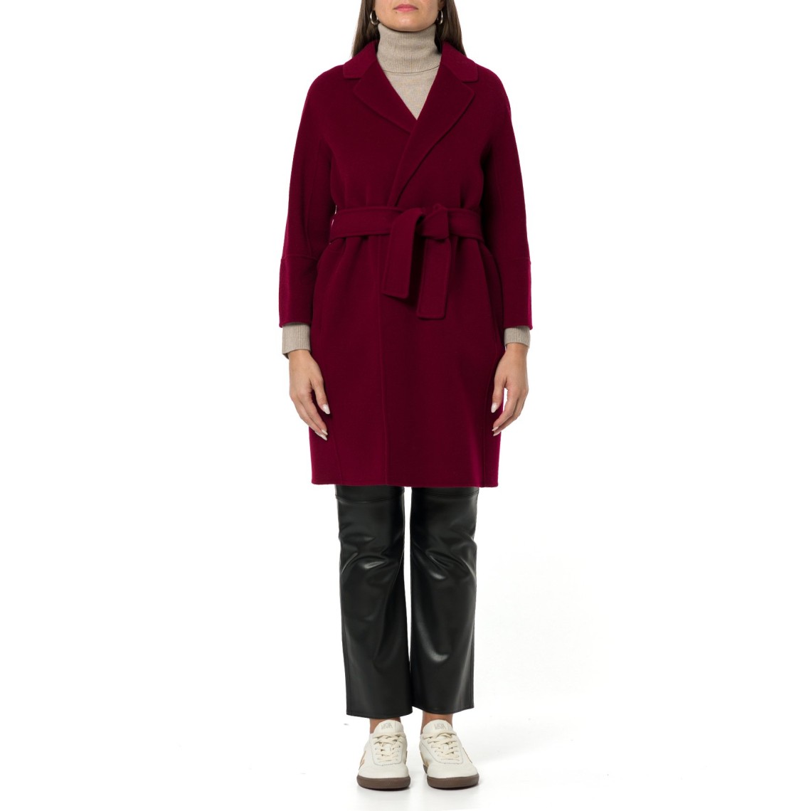 Cappotto corto in lana double Arona 'S Max Mara