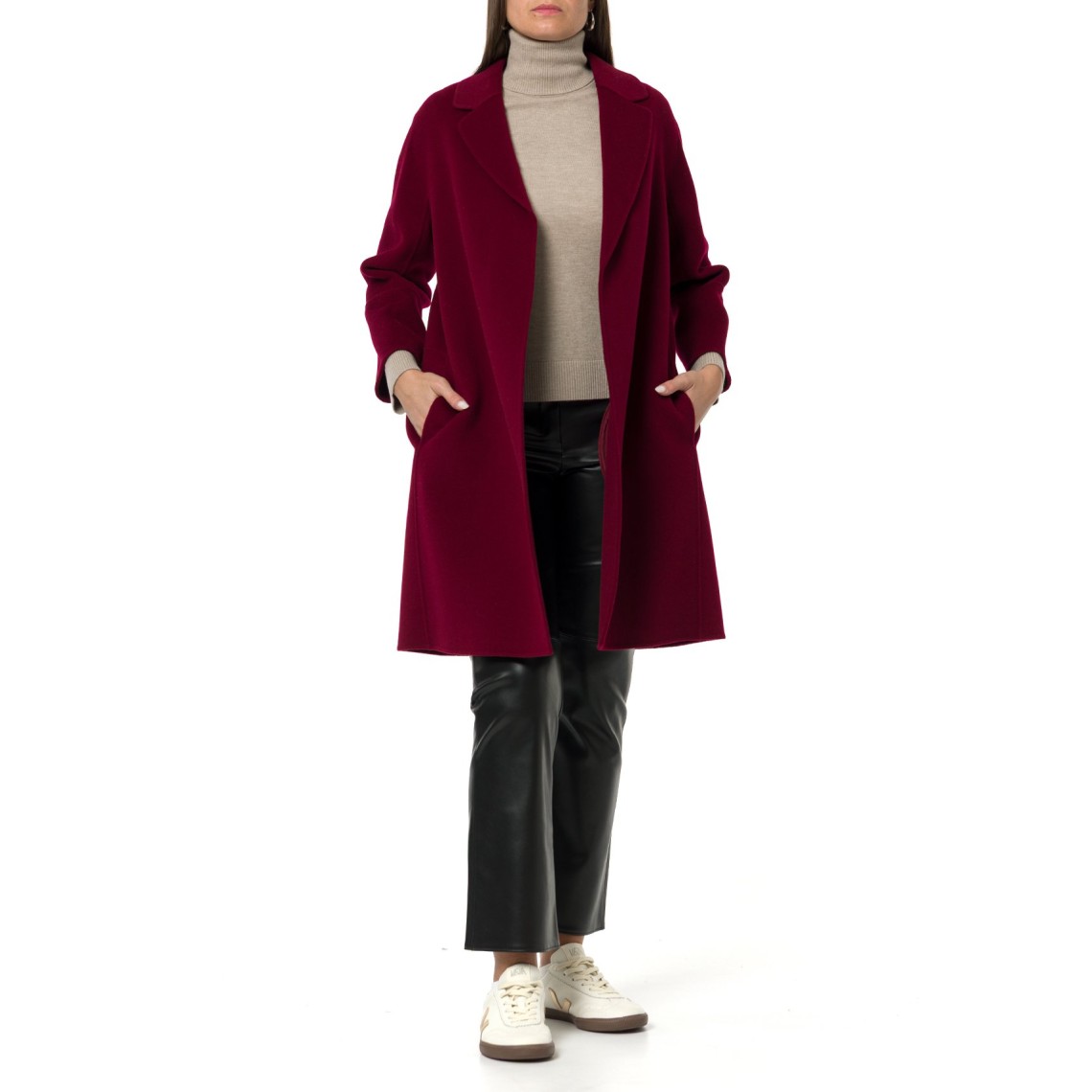 Cappotto corto in lana double Arona 'S Max Mara