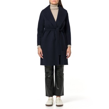 Cappotto a vestaglia in lana double Messi 'S Max Mara