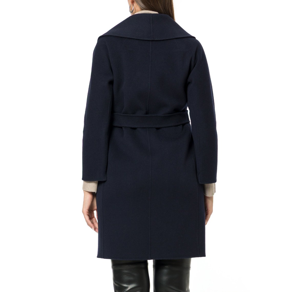 Cappotto a vestaglia in lana double Messi 'S Max Mara