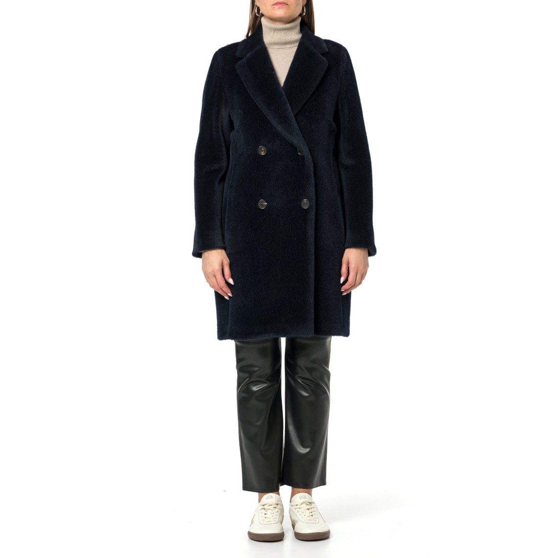 Cappotto midi in alpaca e lana Smmroseto 'S Max Mara