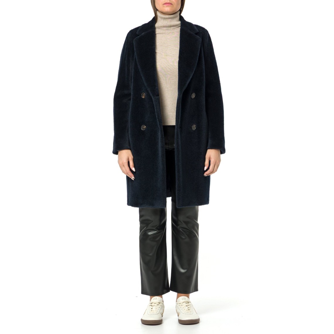 Cappotto midi in alpaca e lana Smmroseto 'S Max Mara