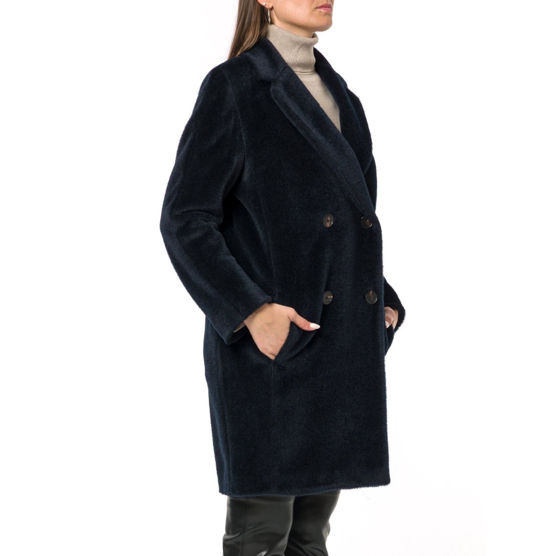 Cappotto midi in alpaca e lana Smmroseto 'S Max Mara