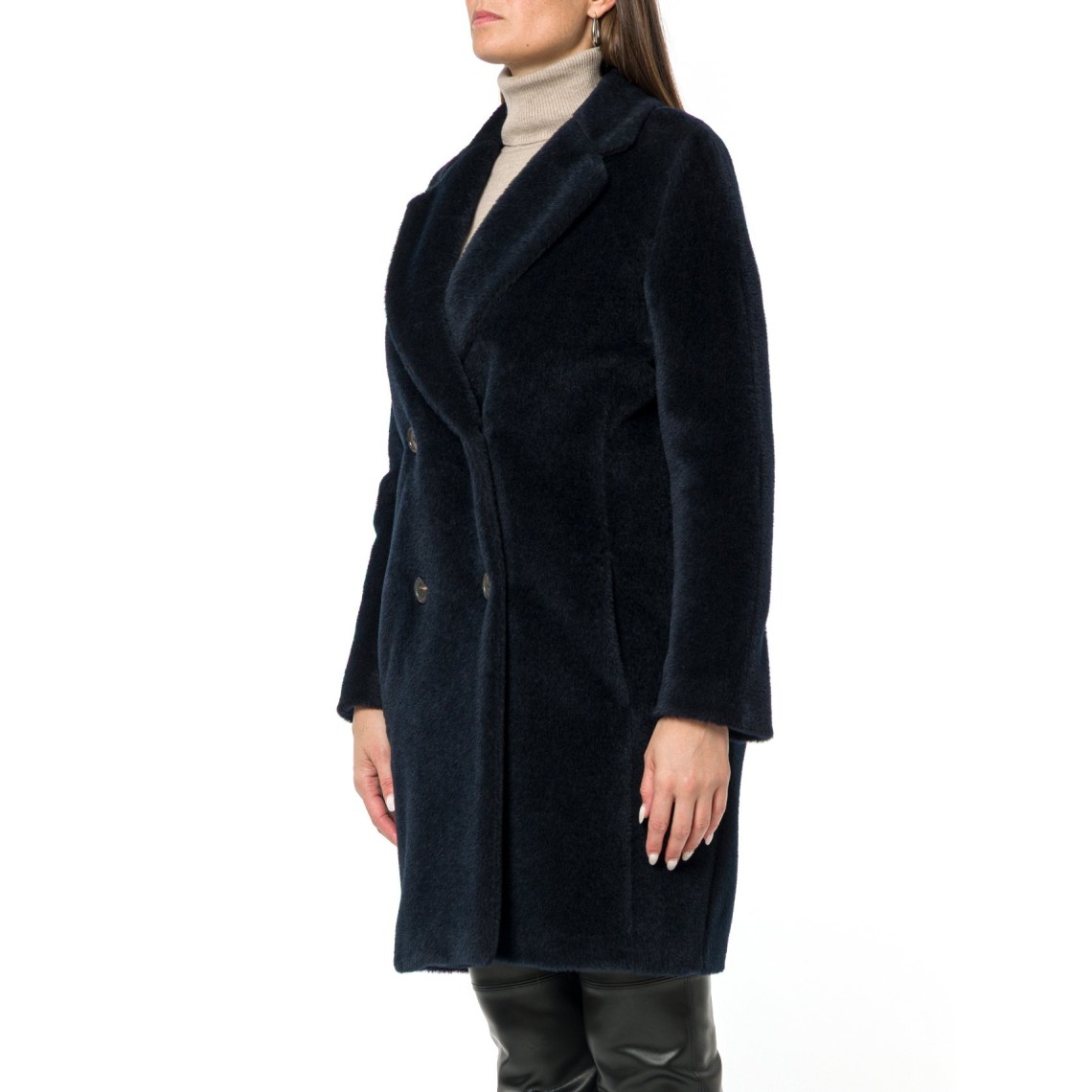 Cappotto midi in alpaca e lana Smmroseto 'S Max Mara