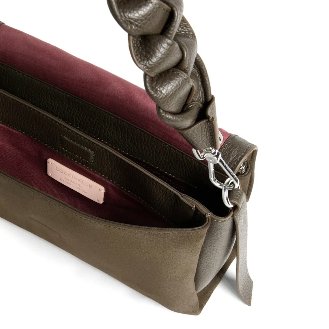 Borsa Boheme Small Suede Bimaterial Coccinelle