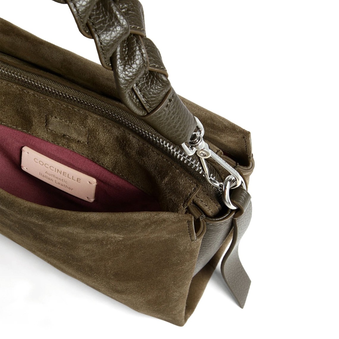 Borsa Boheme Small Suede Bimaterial Coccinelle