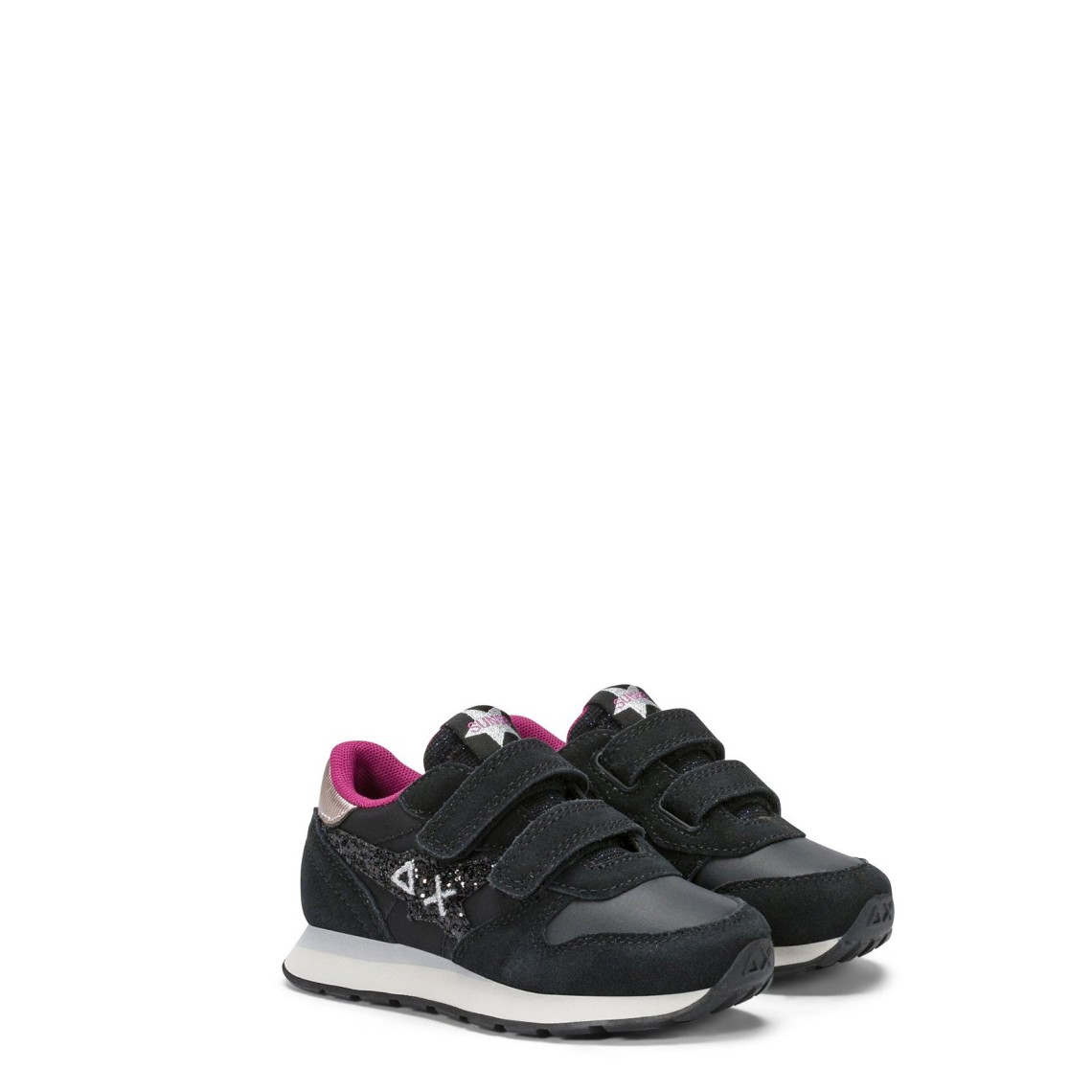 Sneakers Girl's Stargirl Glitter Logo (Baby) Sun68