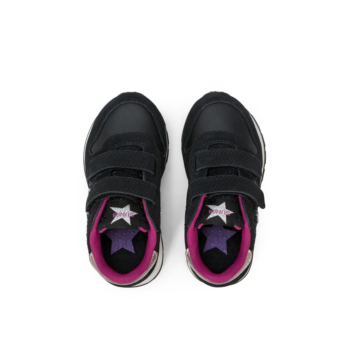 Sneakers Girl's Stargirl Glitter Logo (Baby) Sun68