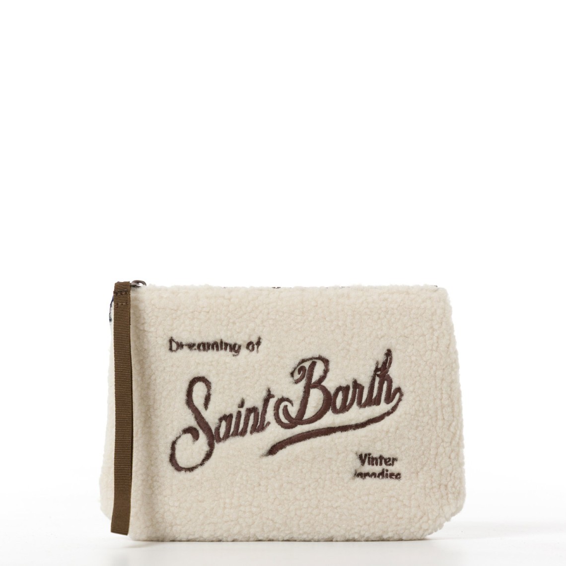 Pochette Aline in tessuto Teddy Mc2 Saint Barth