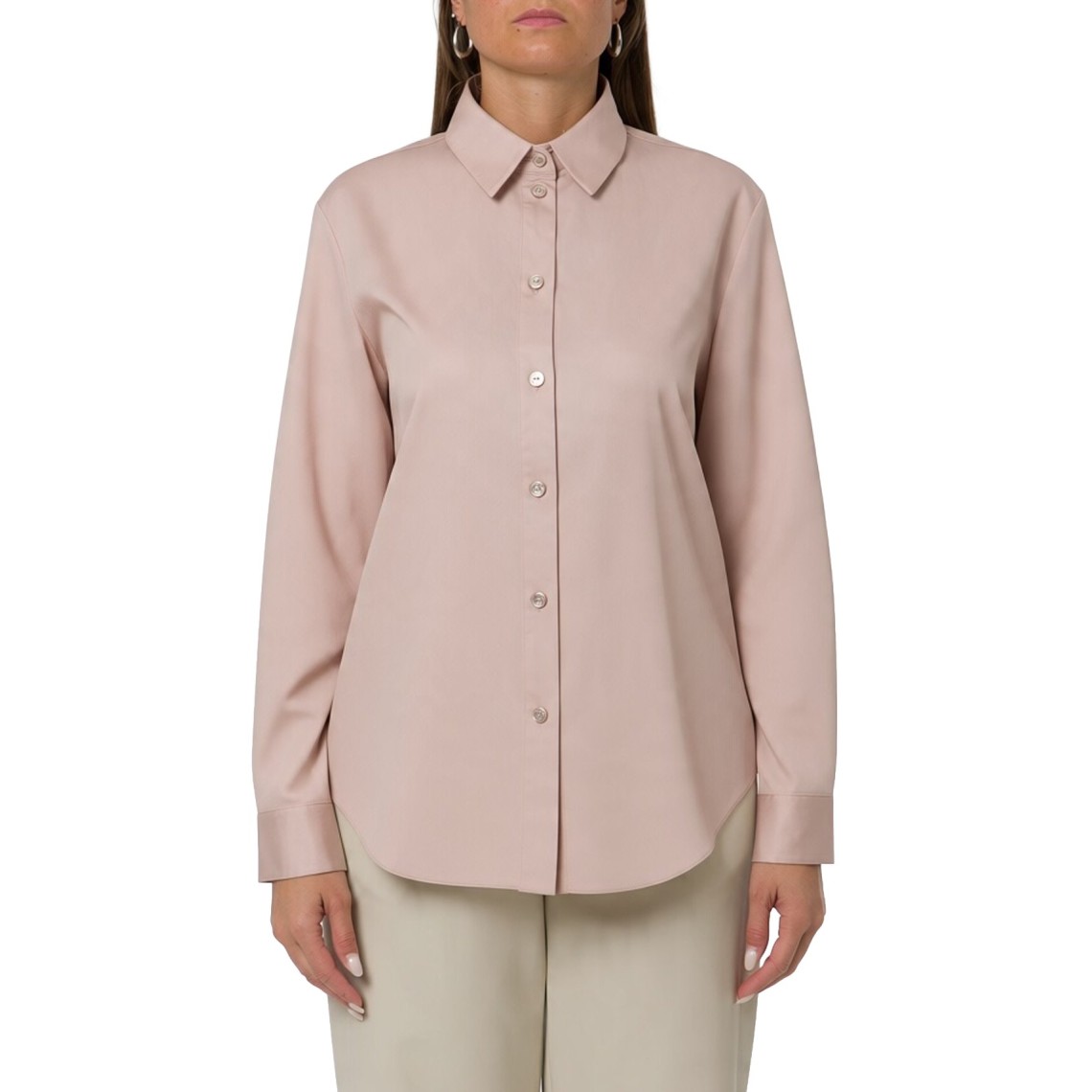 Camicia in raso Mmlfiacre MM Max Mara