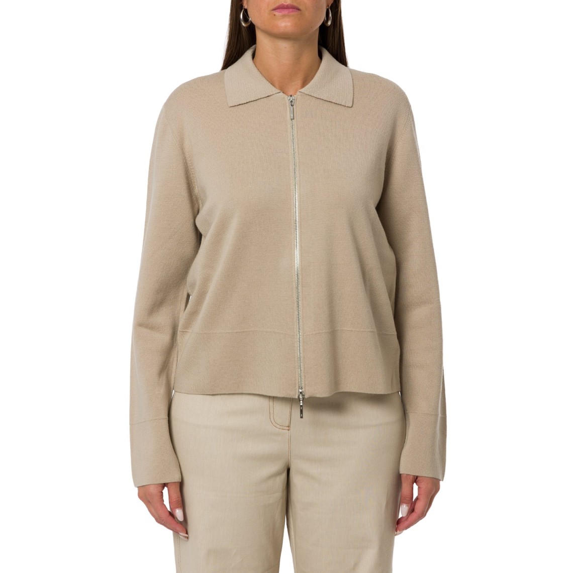 Cardigan con zip Mmlsnack MM Max Mara