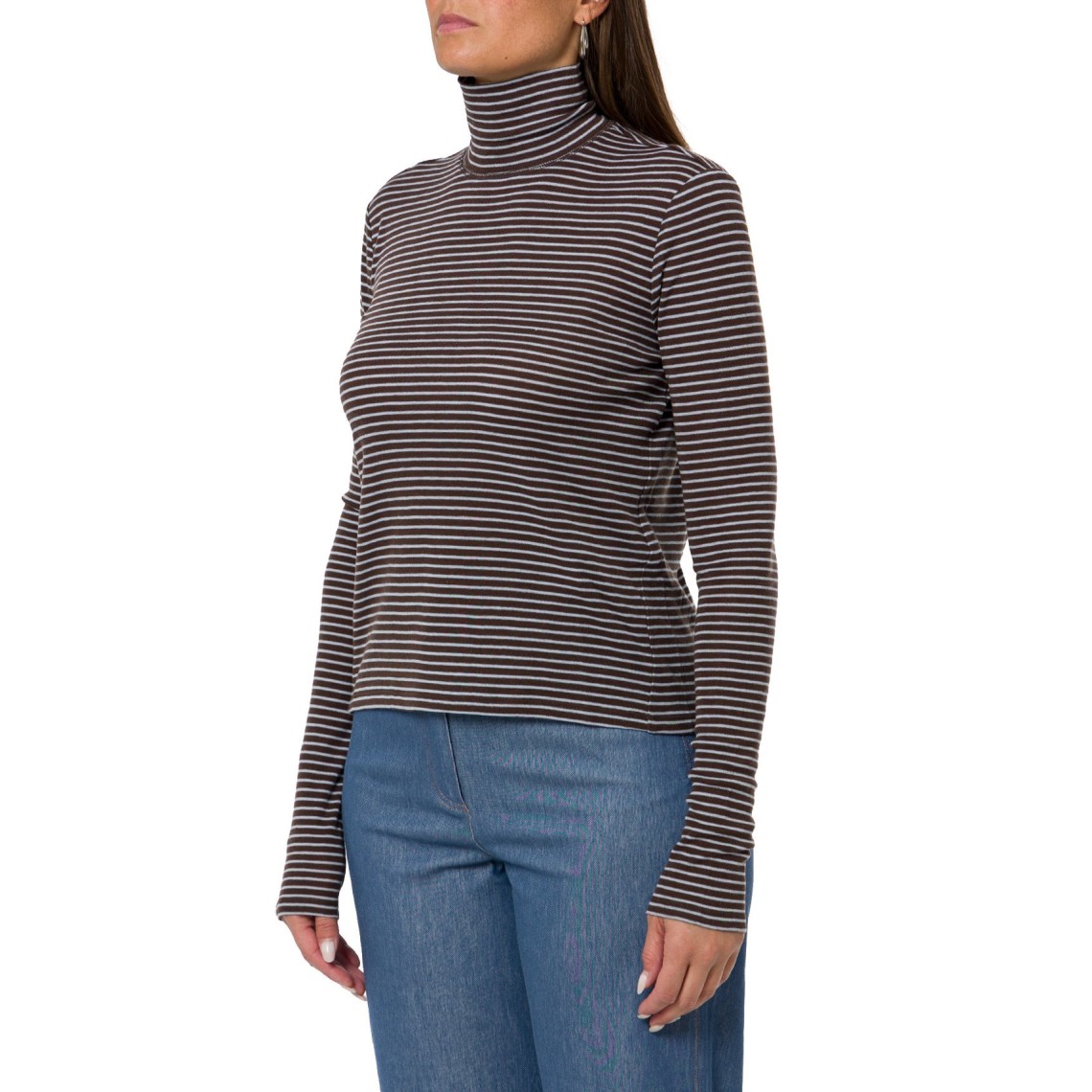 Blusa in maglia a collo alto Mmlgattoni MM Max Mara