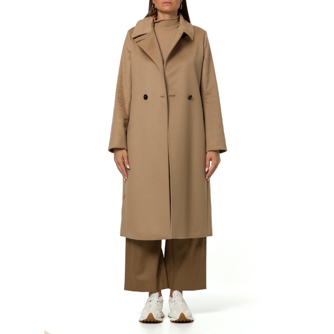 Cappotto doppiopetto in lana Bcollag Max Mara Studio