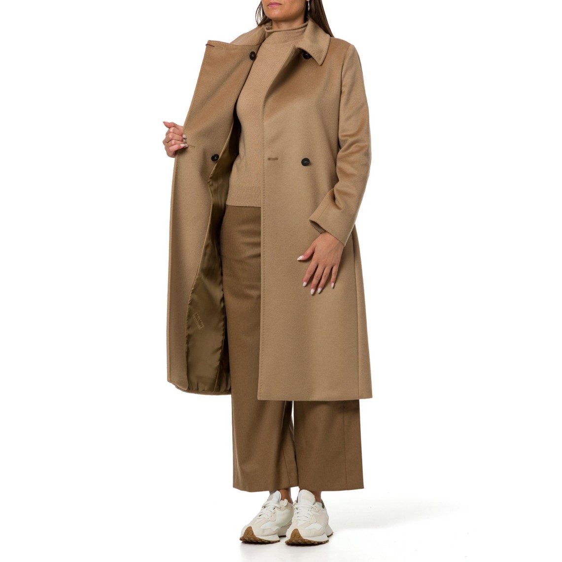 Cappotto doppiopetto in lana Bcollag Max Mara Studio