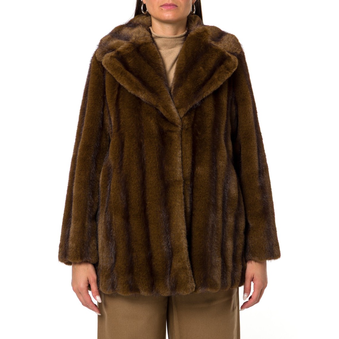 Cappotto dalla texture soffice Mstneo Max Mara Studio
