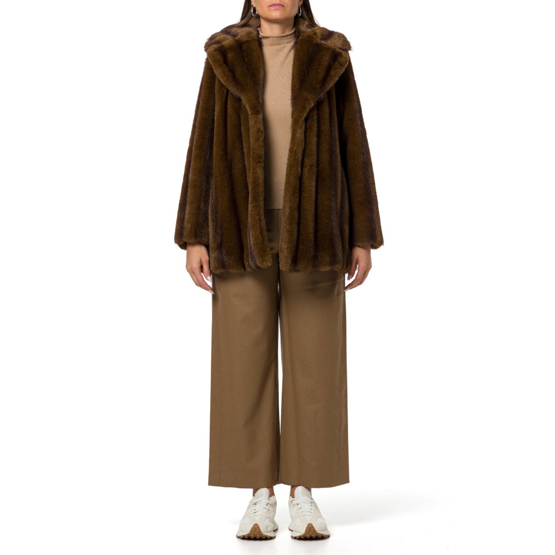 Cappotto dalla texture soffice Mstneo Max Mara Studio