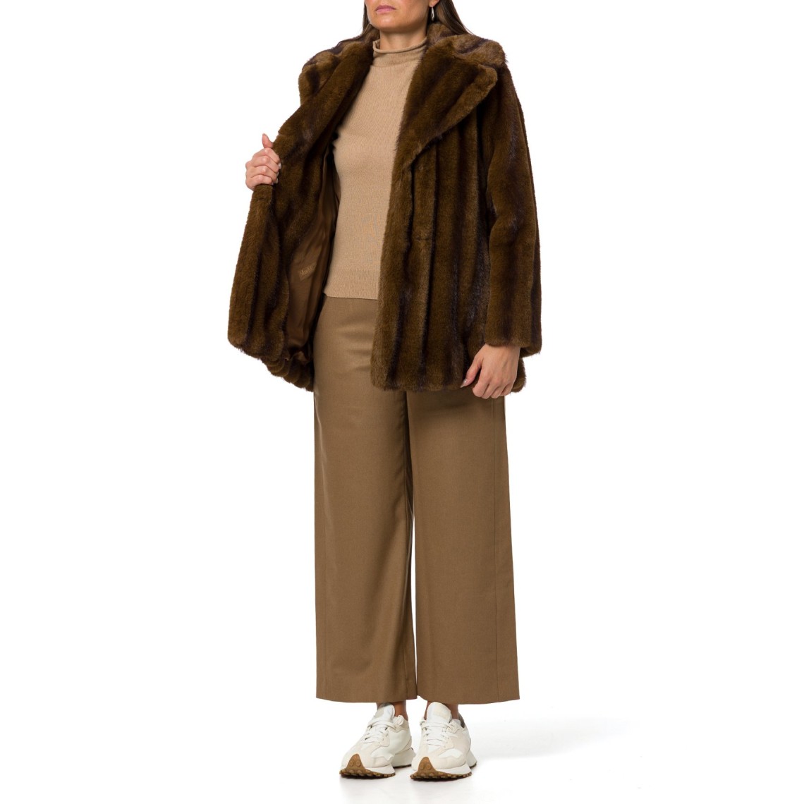 Cappotto dalla texture soffice Mstneo Max Mara Studio