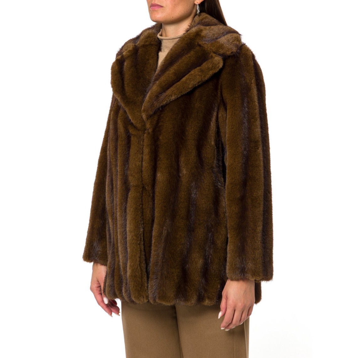 Cappotto dalla texture soffice Mstneo Max Mara Studio