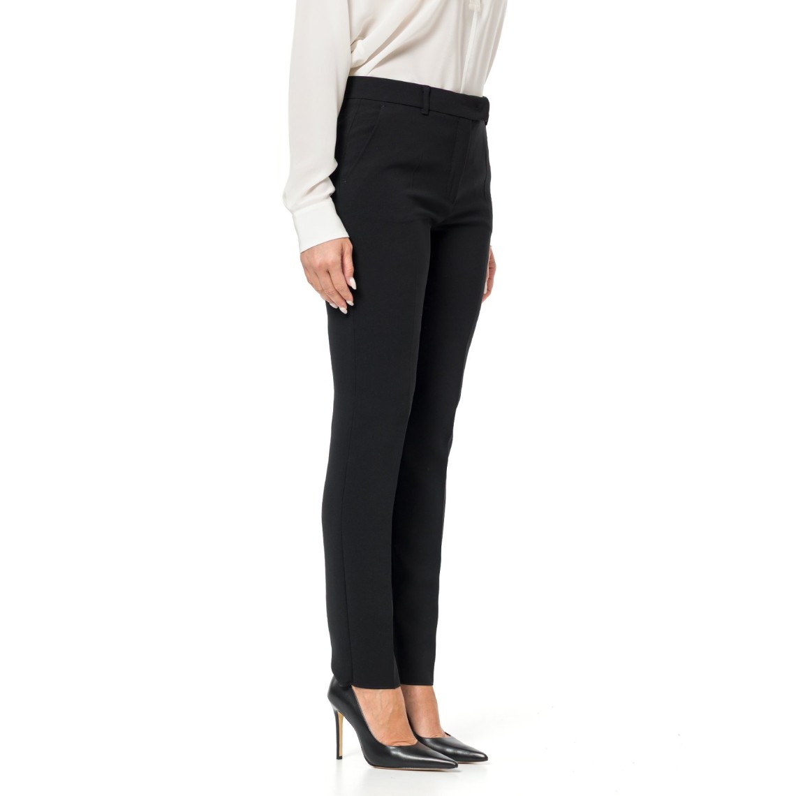 Pantalone dritto in cady Jerta Max Mara Studio