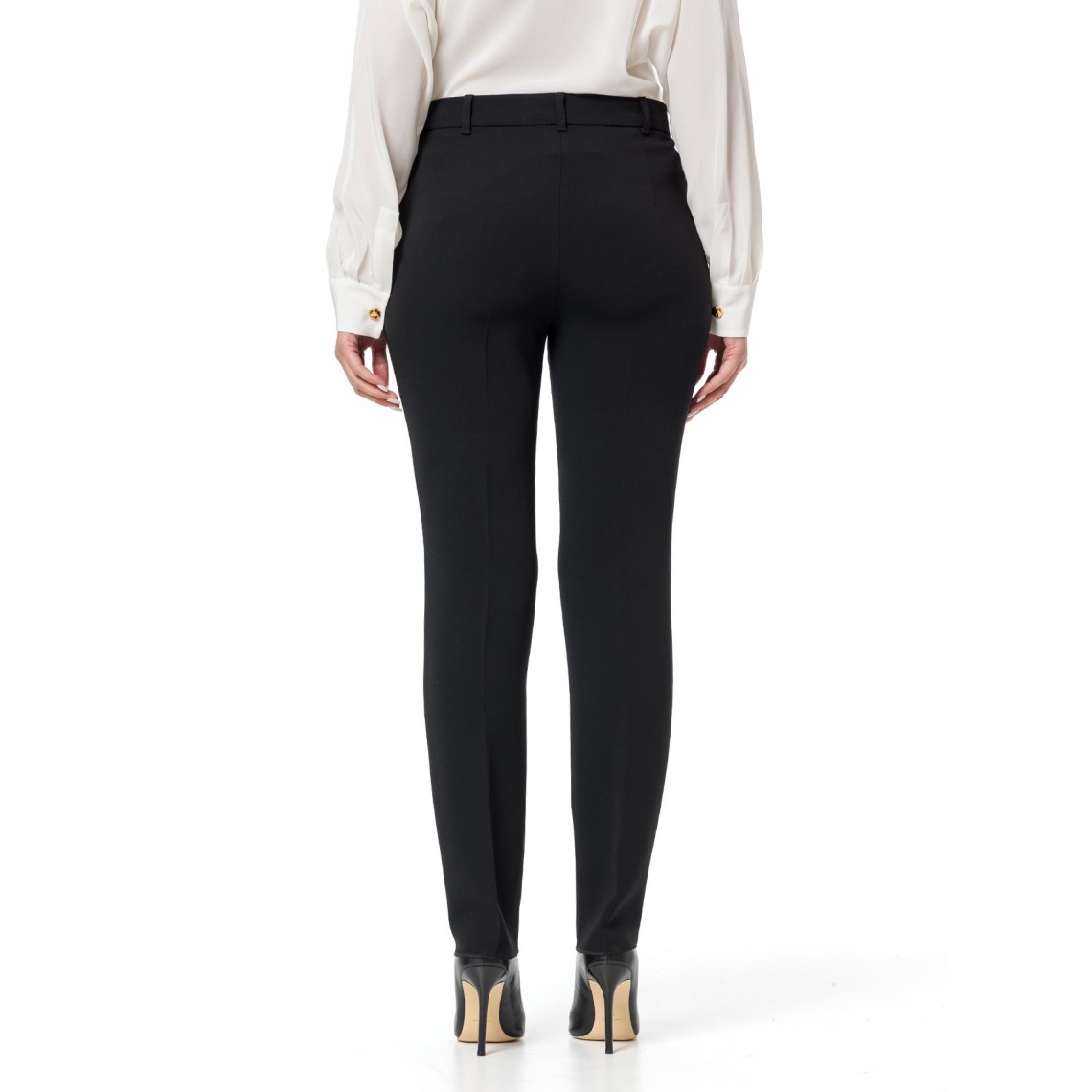 Pantalone dritto in cady Jerta Max Mara Studio